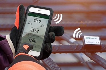 The new, wireless sensor SmartRock™ has revolutionized the construction industry